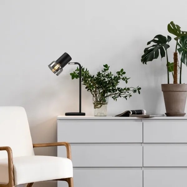 Rabalux 74278 - Asztali lámpa HATICE 1xE14/15W/230V