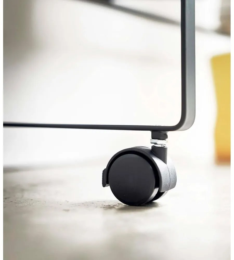 Fekete fém gyerek cipőtartó 74,5x74,5x22 cm Tower – YAMAZAKI