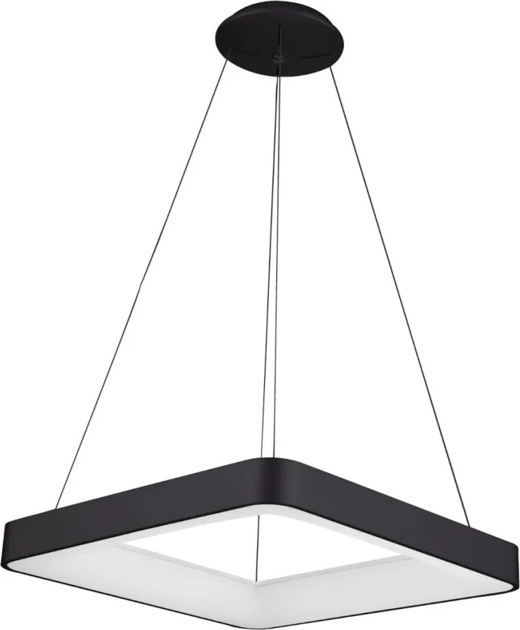 ITALUX 5304-850SQP-BK-4 GIACINTO Modern Led Függesztett Lámpa Fehér, Fekete LED IP20