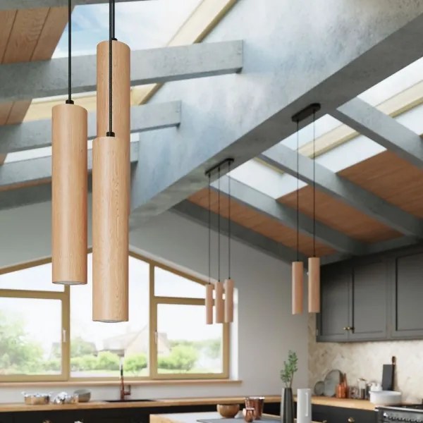 Sollux SL.1012 - Csillár zsinóron LINO 3xGU10/40W/230V