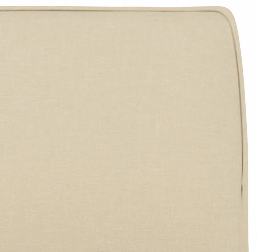 vidaXL Krémszínű szövet pihenőszék 52 x 75 x 76 cm