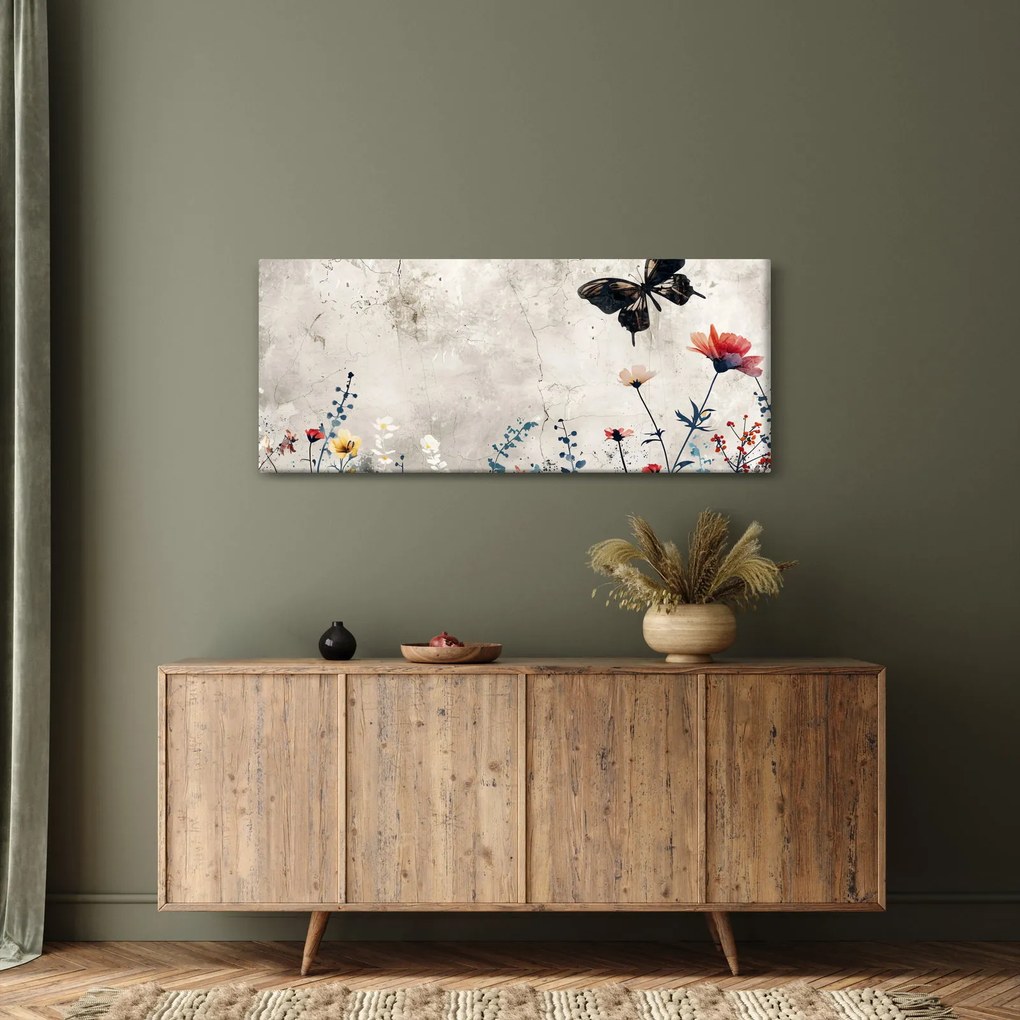Kép - Meadow betonban (120x50 cm)