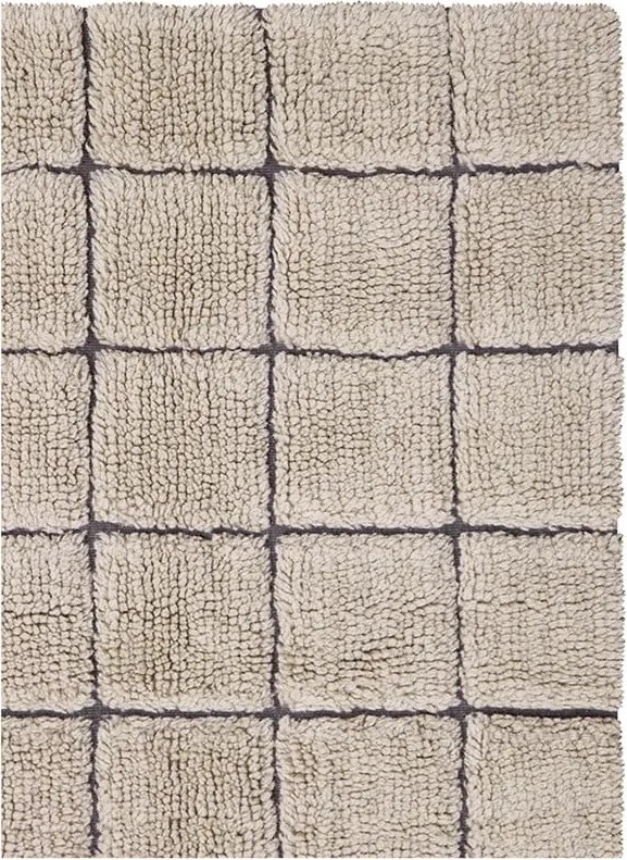 Bézs kézi szövésű gyapjú szőnyeg 170x240 cm Mosaic Sandstone – Lorena Canals