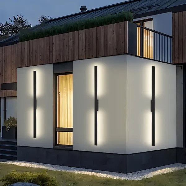 Brilagi - LUNA kültéri fali LED lámpatest 30W/230V 4000K IP65 150 cm fekete CRI 90