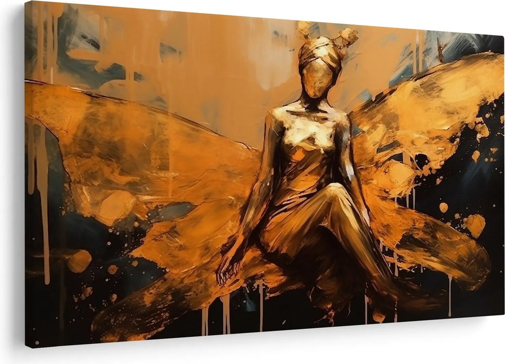 Kép - Egy tündér absztrakciója (90x60 cm)