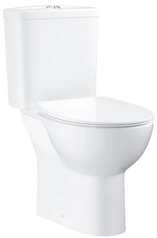 Grohe Bau Ceramic kombinált wc álló alpesi fehér fényes felülettel hátsó kifolyással 39942000 G39942000