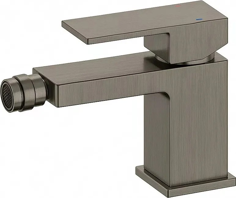 AREZZO design CUBEFIELD bidé csaptelep, gun metal