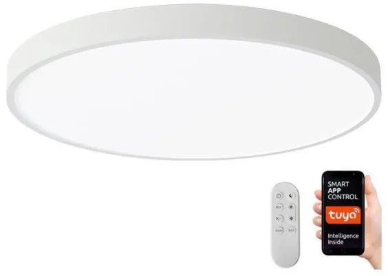 Immax NEO 07252L -LED Dimmelhető lámpa SEMPLICI 48W/230V Wi-Fi Tuya fehér + távirányító