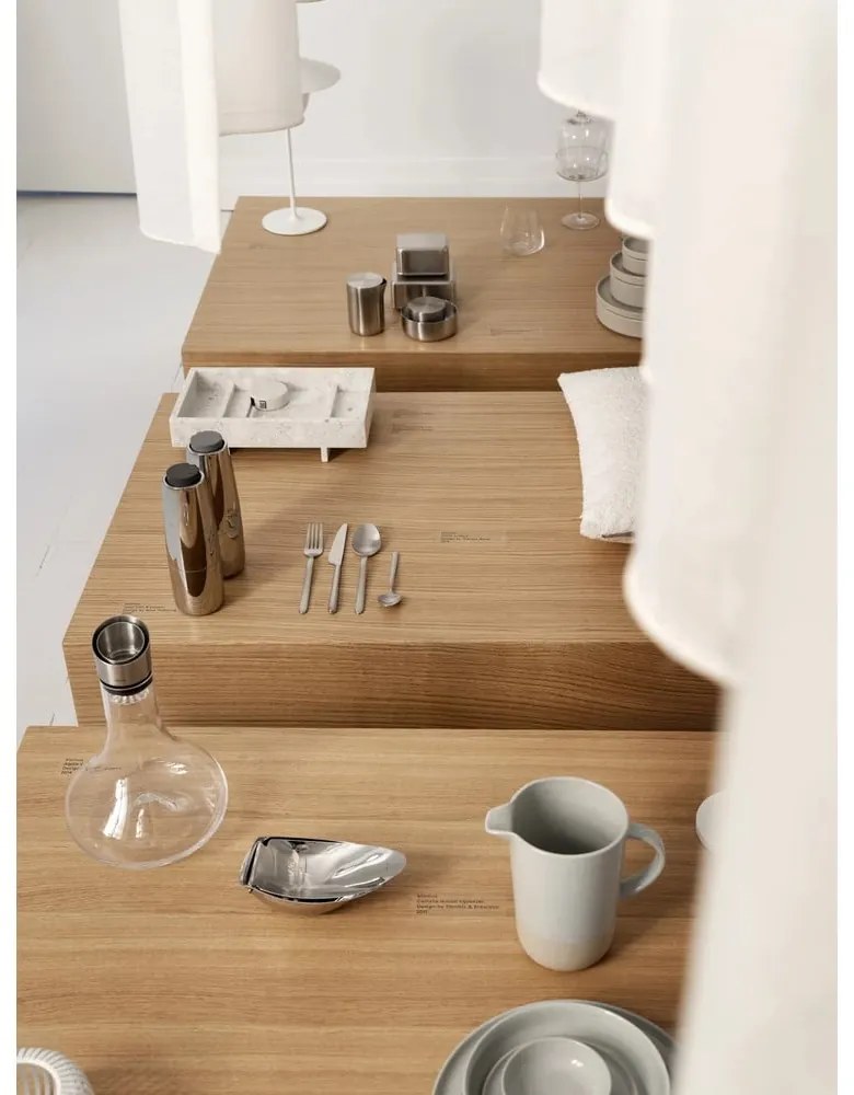 Szürke-bézs kerámia bögre 250 ml Sablo – Blomus