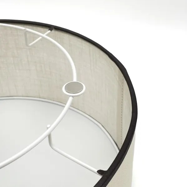 Brilagi - LED Mennyezeti lámpa BELLADONNA 1xE27/15W/230V átm. 30 cm krémes/tölgy