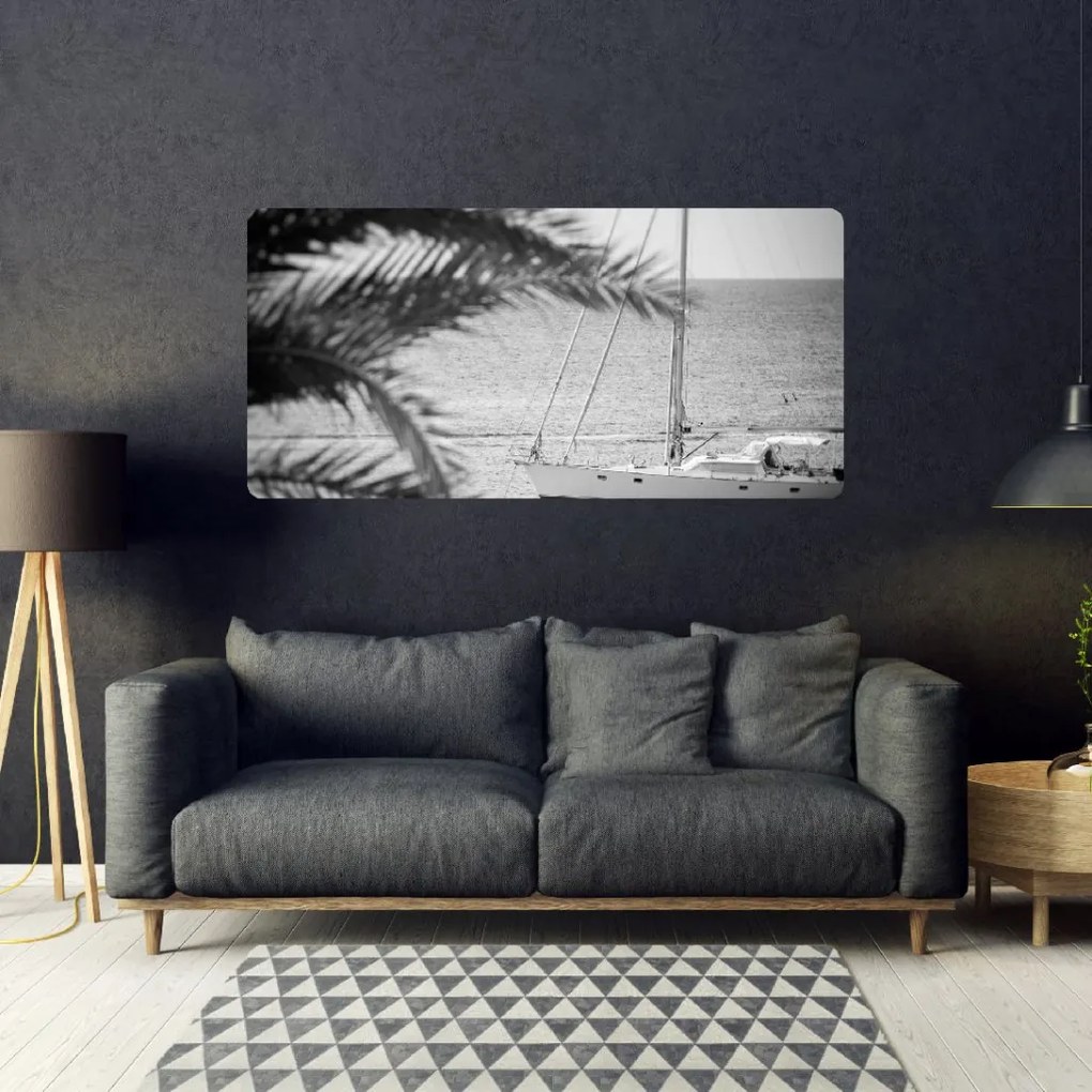 PIPPER. Öntapadós textiltapéta "Vitorlás hajó"