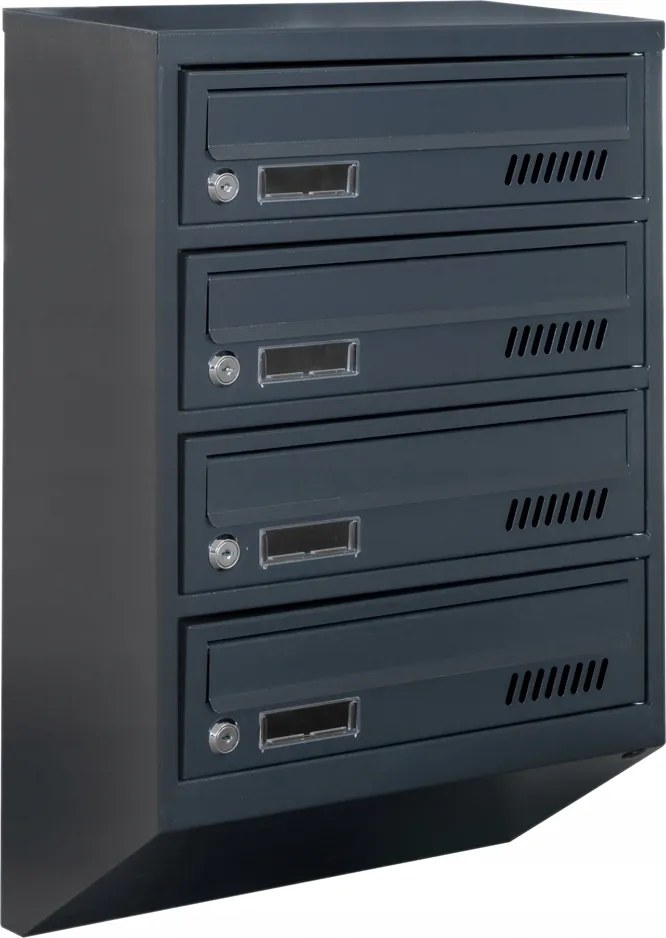 Eurobérlői postaláda GDS4 7016 +számok