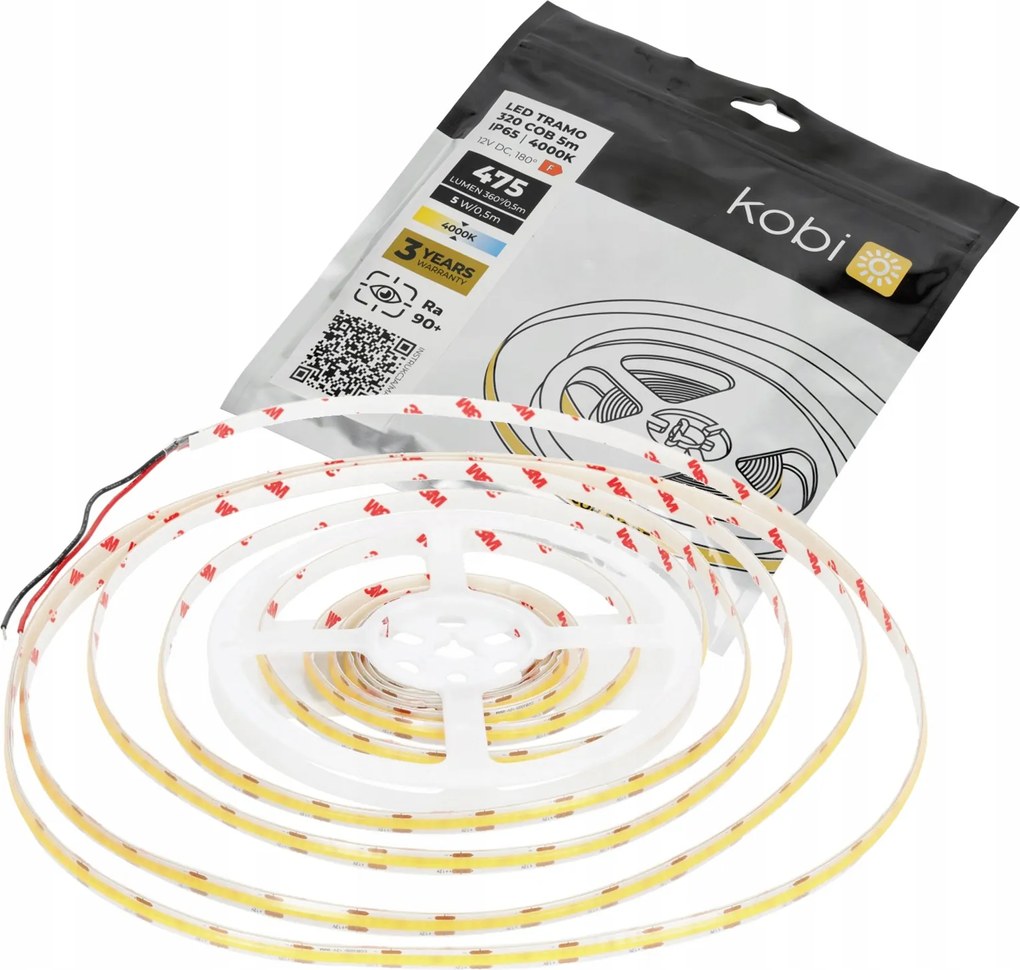 Led szalag Kültéri 5W 475lm 4000K 1600LED 5m IP65 CRI90 Tramo
