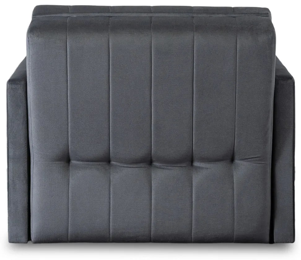 Fotel Do Spania Jednoosobowy VERO Szary