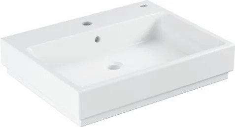 Grohe Cube mosdó lapra ceramic 60x47 cm fehér színben fényes felülettel G3947700H