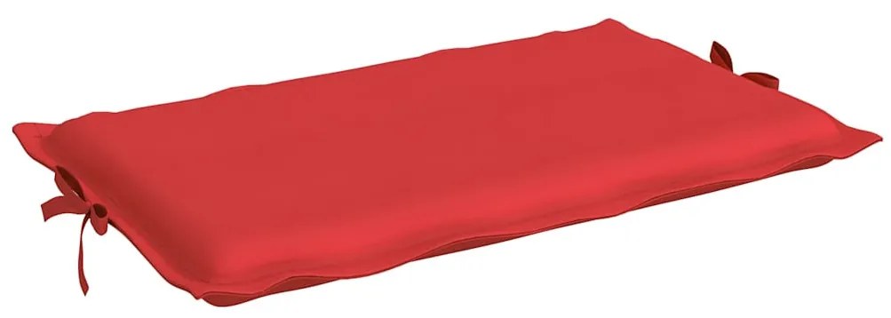 piros oxford szövet napozóágy párna 186 x 58 x 3 cm