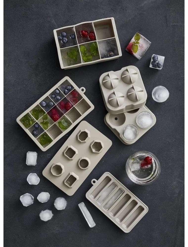 Szilikon jégkockatartó Sphere – Bitz