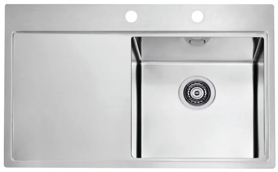 ALVEUS 1103651 - Mosogató PURE 79x52,5 cm satin, jobb