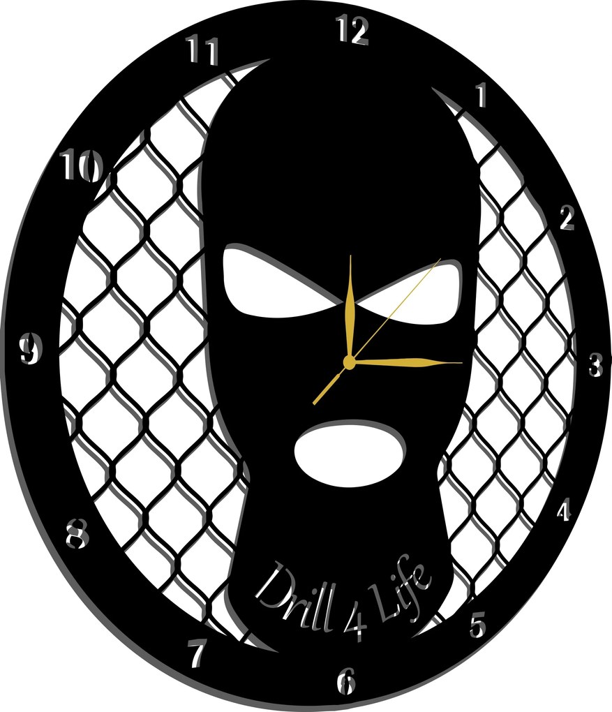 Drill Óra Drill Ajándék 60CM 3D