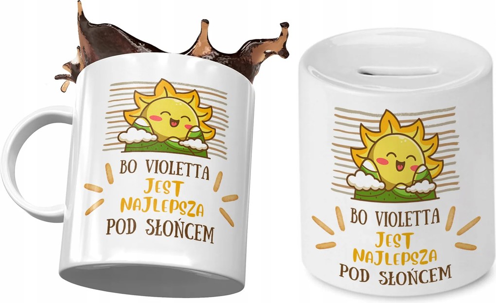 Violetta Bögre Ajándék persely szett fényképes nyomtatással