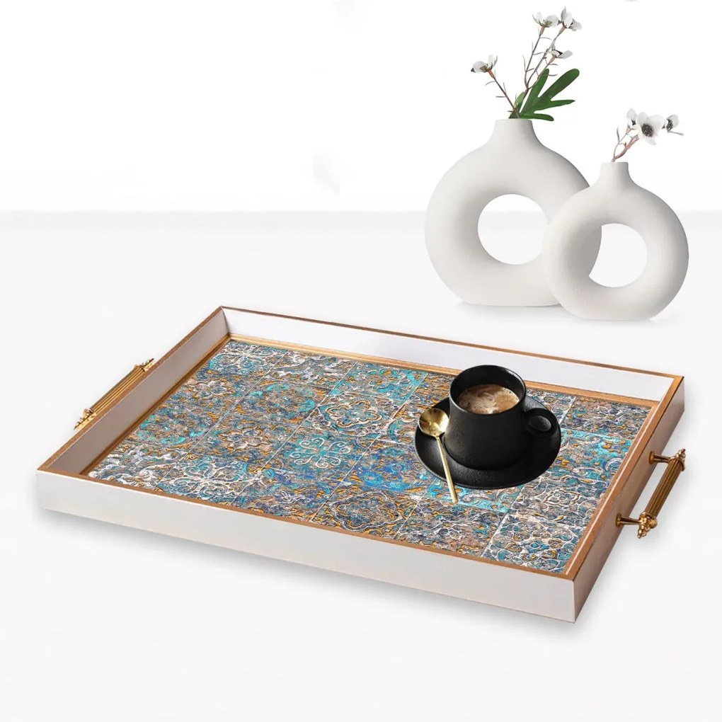 Üveg tálca, 38×24 cm – TPB9857