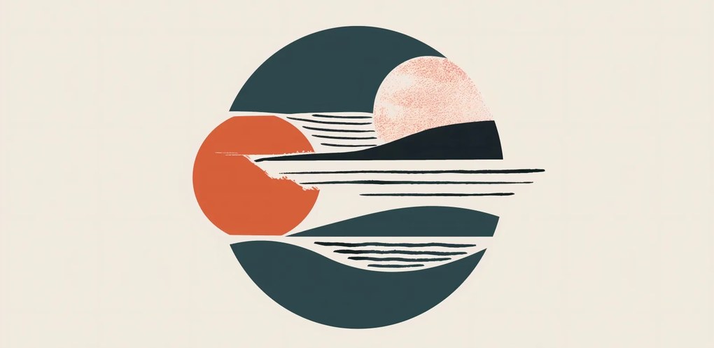 Poszter 91,3x44,5cm Nyugodt Mélységárnyalat