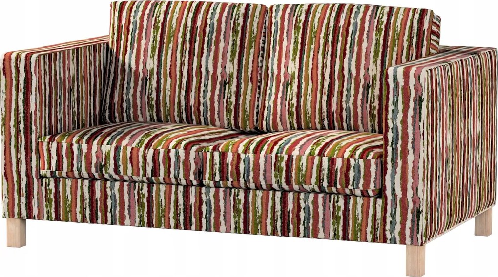 Karlanda 2 személyes kinyitható kanapé huzat Ikea zöld