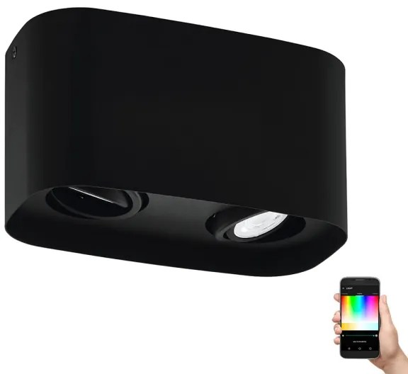 Eglo 99674 - LED RGBW Dimmelhető spotlámpa CAMINALES-Z 2xGU10/5W/230V