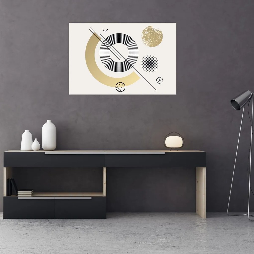 Kép - Geometriai formák N⁰2 (90x60 cm)