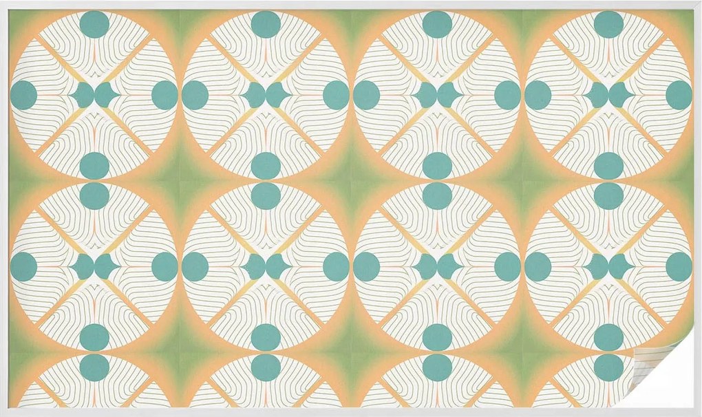 Szélvédőfólia Adatvédelem Geometrikus harmónia 200x116 cm