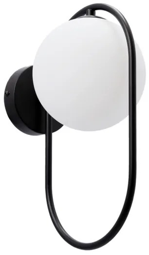 Fali lámpa CORDEL 1xG9/28W/230V fekete