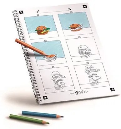 Animációkészítő készlet applikációval, Pop, MAPED CREATIV Animaker Flash (IMAC907067)