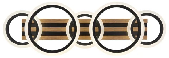 Globo 67360D4 - BLEVINS LED mennyezeti lámpa 34W/230V 3000/4200/6000K