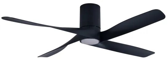 Lucci air 213351 - LED Dimmelhető ventilátor RIVIERA 1xGX53/12W/230V fekete + távirányító