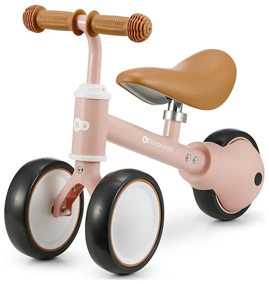 KINDERKRAFT - Tolós bicikli CUTIE rózsaszín