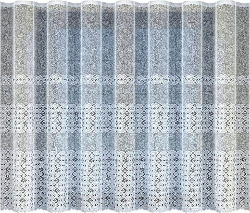 Mg Függöny 24596 Fehér 300x160 szalaggal lengyel Ár!