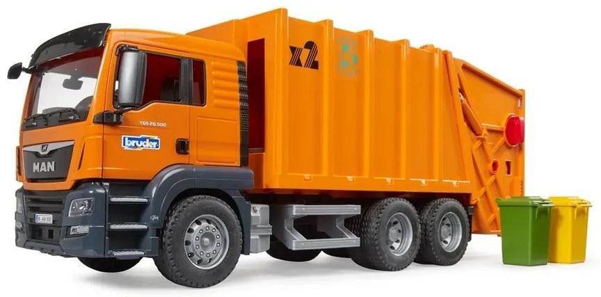 Bruder 3760 Haszonjárművek MAN TGS szemétszállítóteherautó