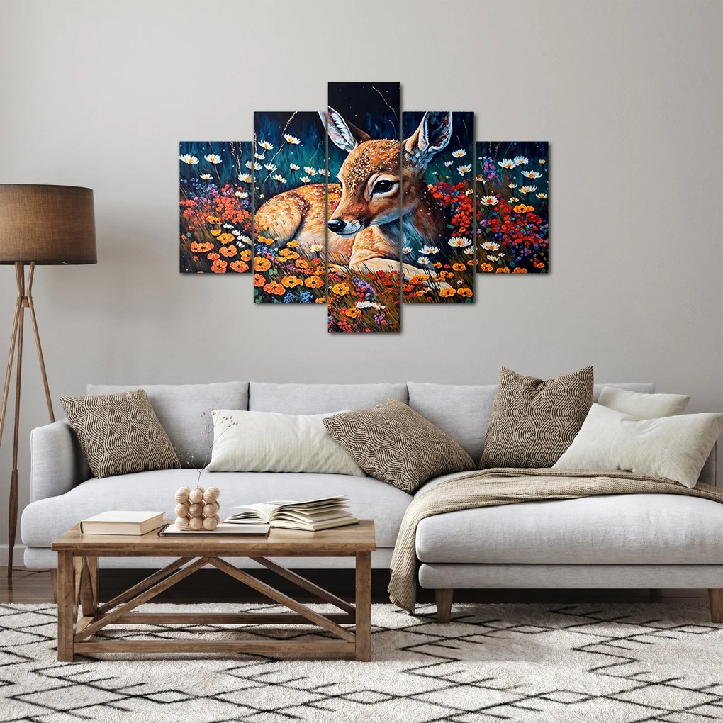 Kép - Festett szarvas (150x105 cm)