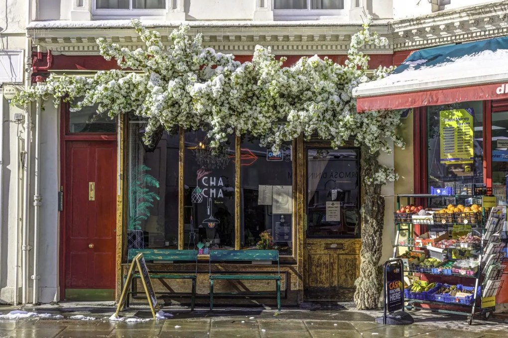 Poszter 91,5x61cm Maida Vale a hóban 2, Assaf Frank