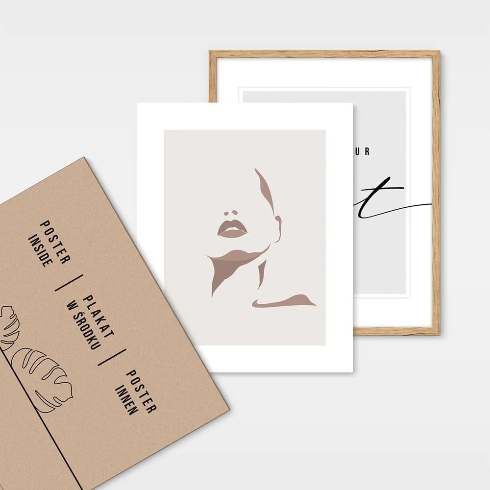 Kép szett 3 db-os 42x52 cm – knor