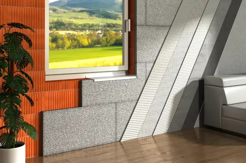 STYRCON 200 polisztirol-cement hőszigetelő lemez