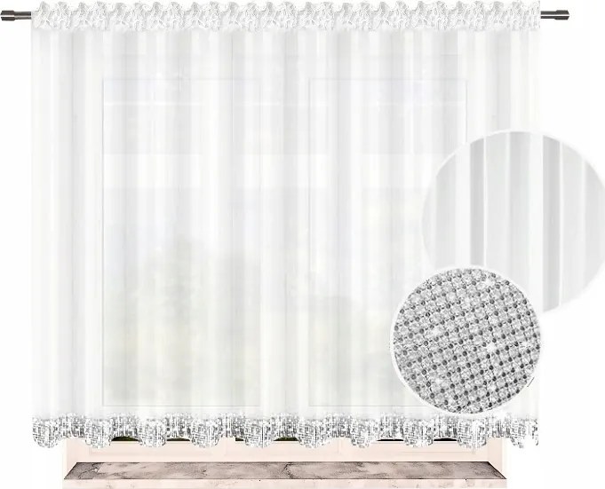 Függöny Strassz Függöny 160x400 cm Függöny kész