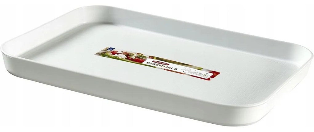 Curver kétoldalas tálca, 43 x 30,8 x 3,5 cm, fehér