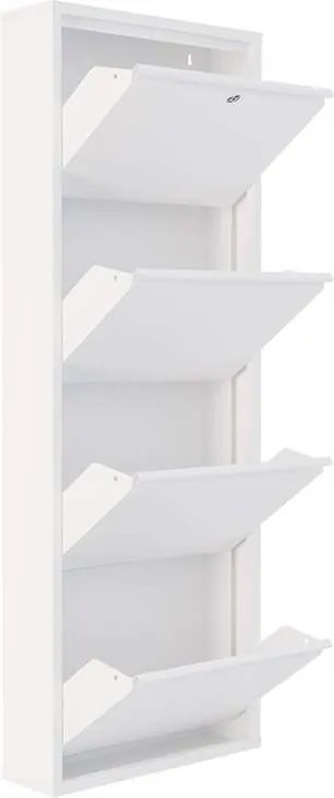 Locking cipősszekrény, fehér, 50 cm – TR159ORN1114