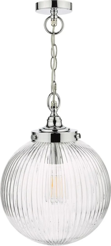 Dar Lighting modern függeszték tamara csiszolt króm dartam0150-ip44