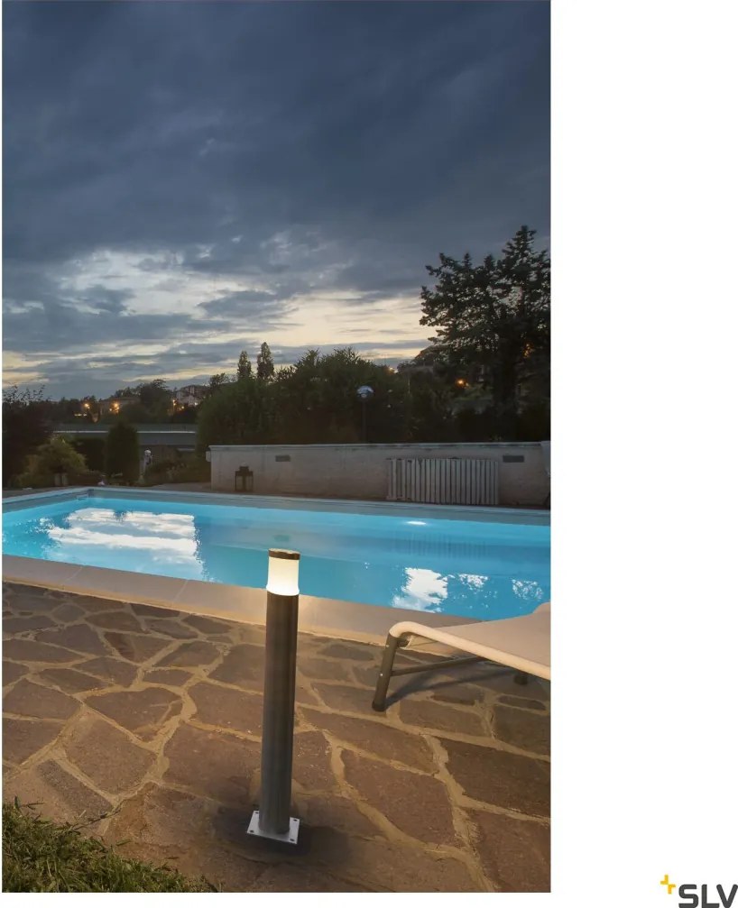 SLV 228110 TRUST Modern Kültéri Állólámpa Rozsdamentes Acél LED IP55
