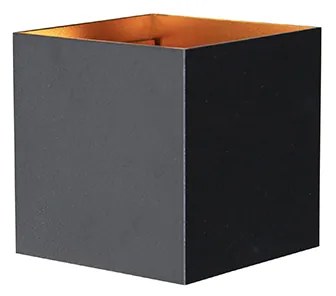 Kültéri fali lámpa fekete arannyal, LED-del, 2-lámpás, IP54 - Edwin