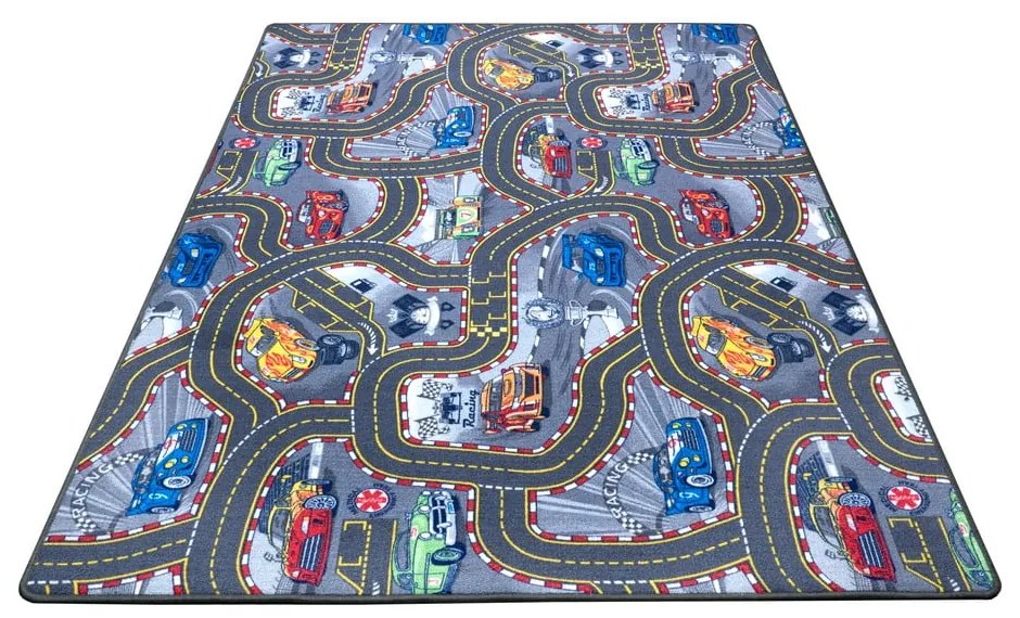 Play Race Track gyerekszőnyeg, 160 x 240 cm - Hanse Home
