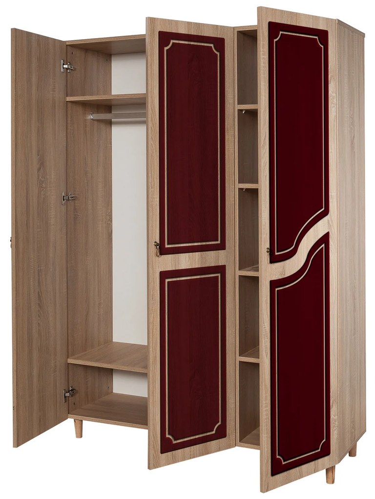 Ruhásszekrény Modella 621 (szonoma tölgy). 1088287