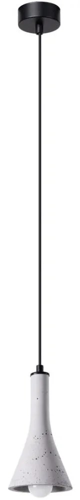 Sollux SL.1223 - Csillár zsinóron REA 1xE14/12W/230V beton